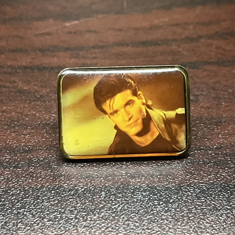 Johnny Hallyday French Rock & Roll Singer Music Legend Lapel Hat Pin